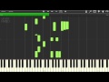 Silent Hill Main Theme Piano Tutorial (Synthesia 100% - 70% Speed)
