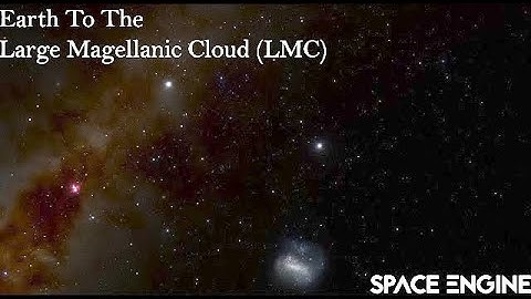 Earth to The Large Magellanic Cloud (LMC) - A Trip through Space Engine