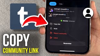 How To Copy Community Link In Tumblr  2025
