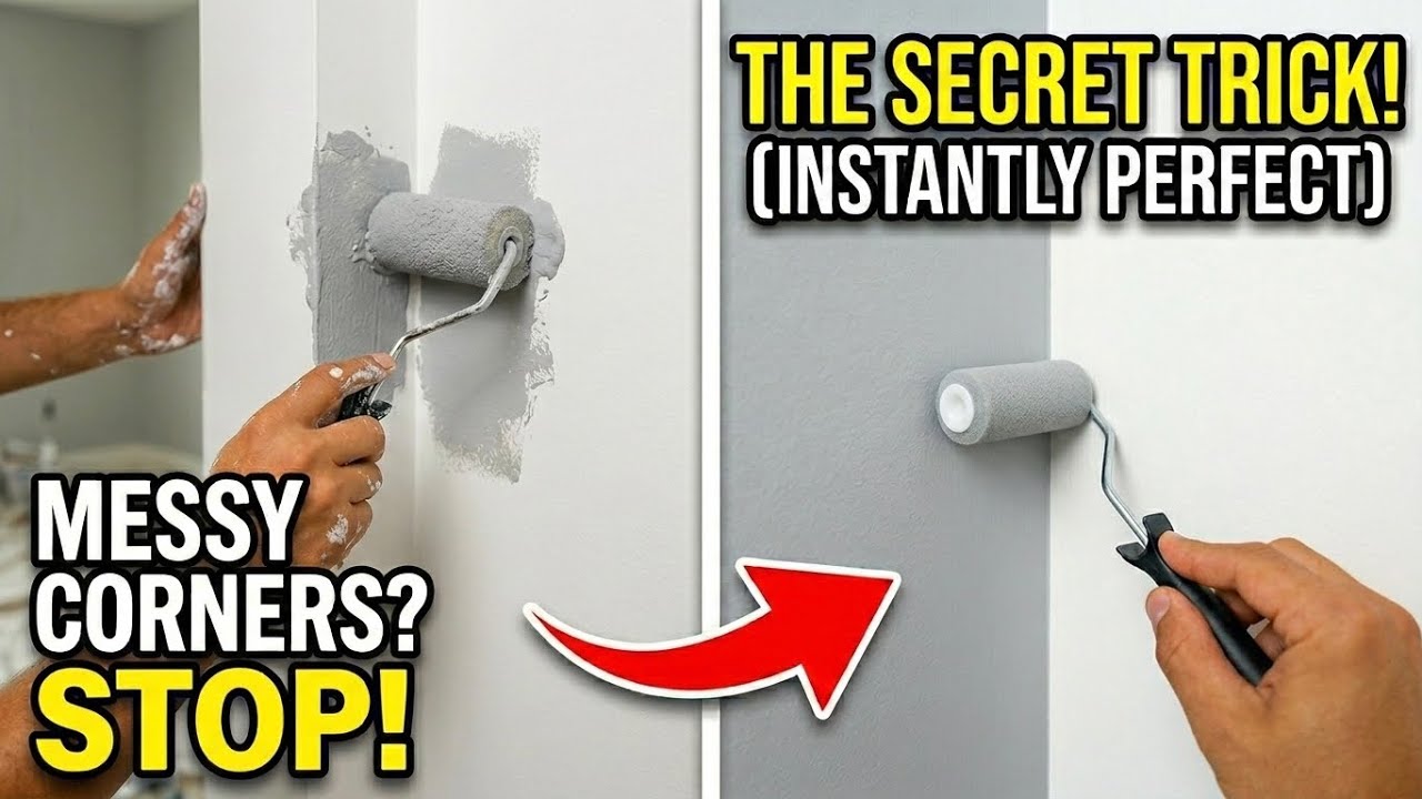 This $2 Tool Changed How I Paint Corners Forever!