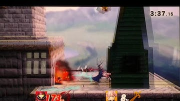 Untechable hitstun interrupted by bomb