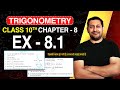 Class 10 Maths Chapter 8 | Exercise 8.1 Solutions | Trigonometry | Concept Core