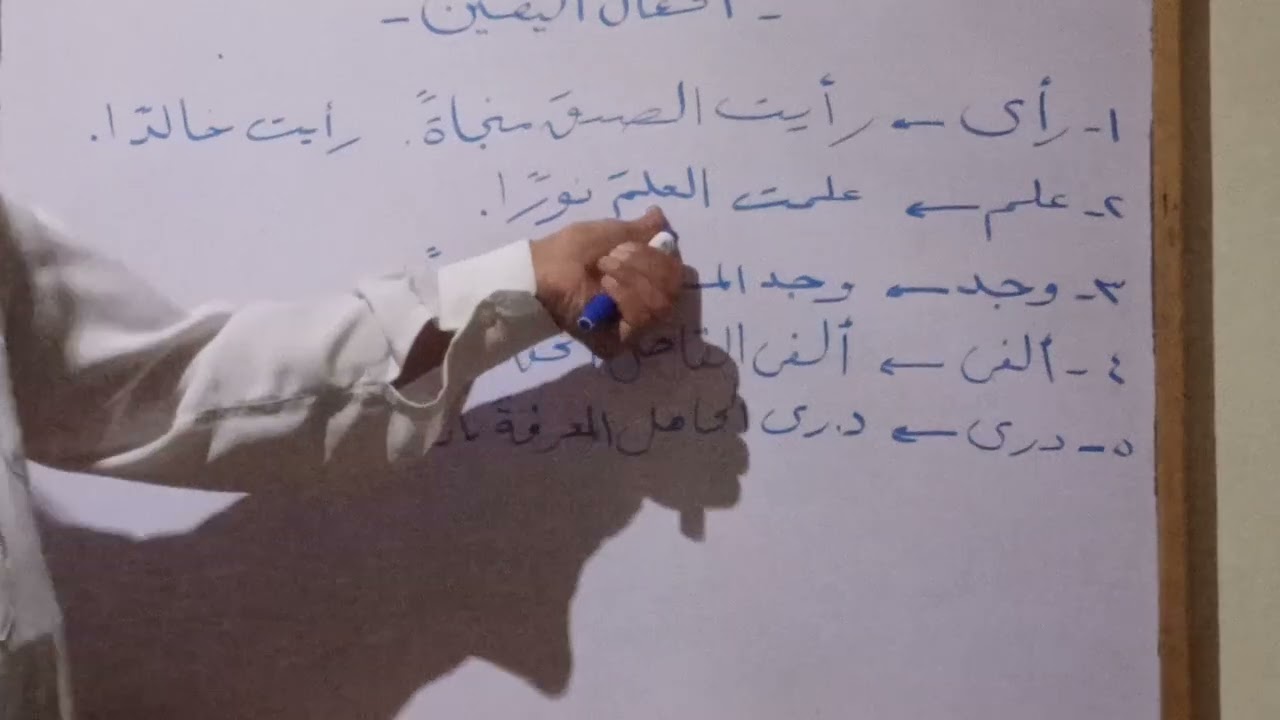 افعال اليقين