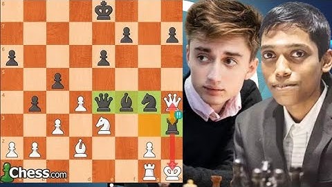 Super play Chess Game : 106 | Daniil Dubov vs Rameshbabu Praggnanandhaa #chessgame #chess 