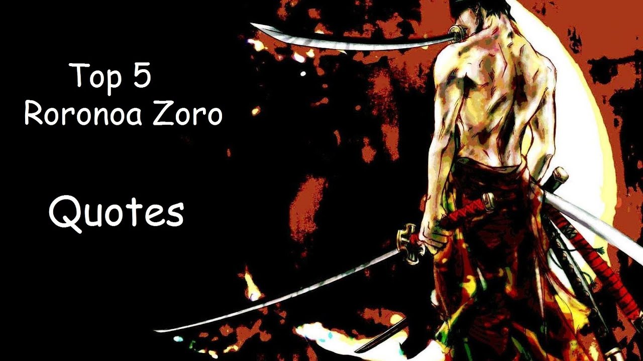 one piece roronoa zoro quotes