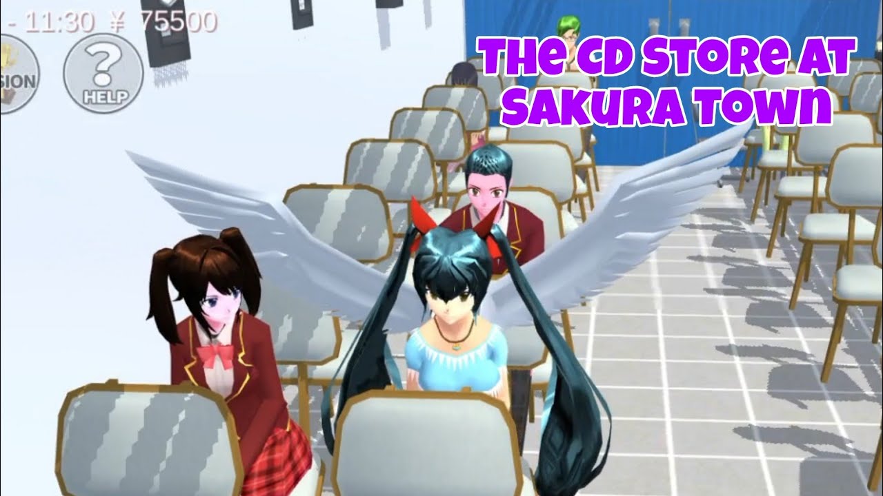 Our TCDS friends are watching a movie! 🍿 (Concept) - SAKURA SCHOOL SIMULATOR S2