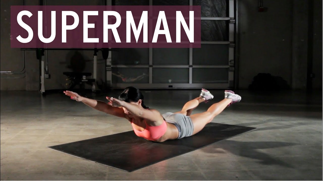 Superman Pose: Strengthen Your Core and Improve Balance