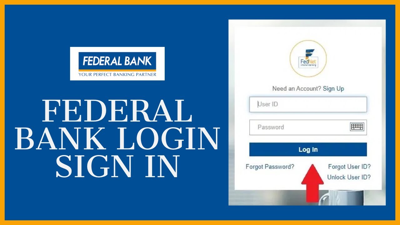 How To Login Federal Bank Online Federal Internet Banking Login 