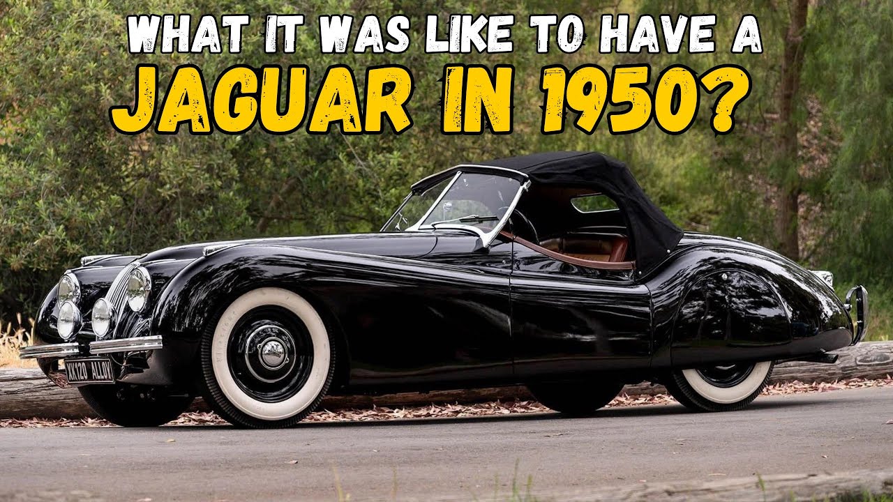 The History of the Jaguar XK120: The car that shaped the future of sports cars.