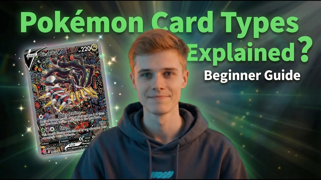 Pokémon Card Types Explained (Beginner Guide) 🔥