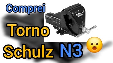 Torno Schulz , torno de bancada,  torno número 3 , morsa #tornodebancada #Schulz #tools #2025