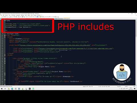 User List and Side Menu Using Bootstrap