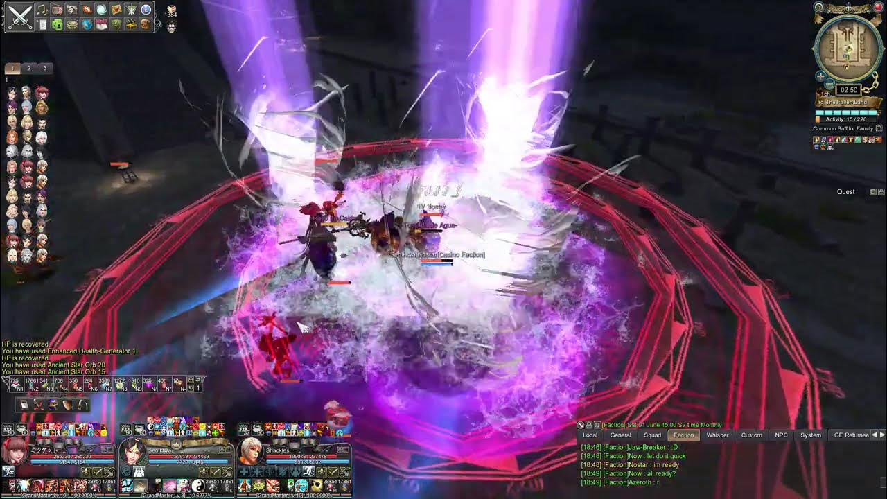 Violante Field Raid Full Encounter Granado Espada Jilberto Steam YouTube