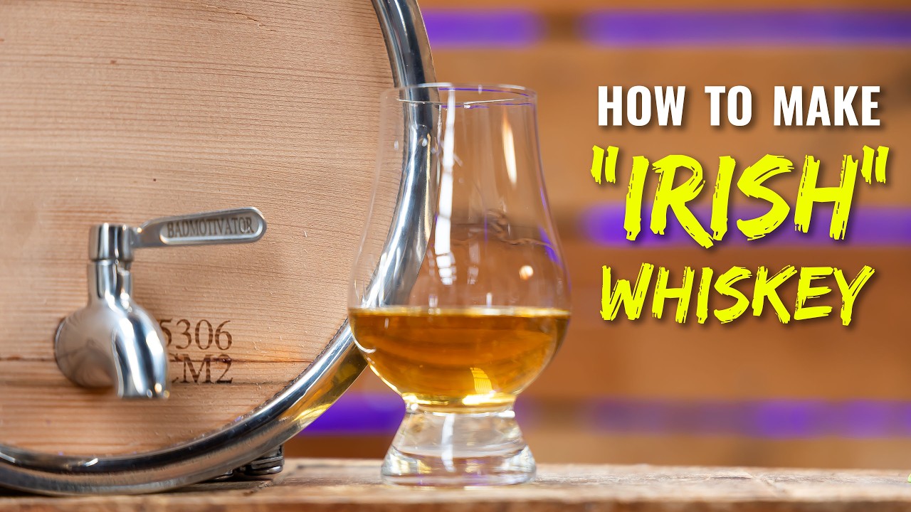 Distilling A Viewers Irish Whiskey Recipe.  Its GOOD