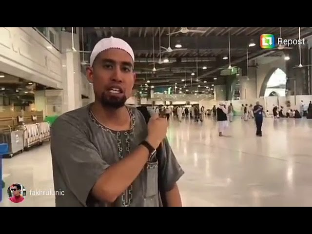 SYARAT SAH TAWAF : BAHU KIRI KE ARAH KAABAH class=