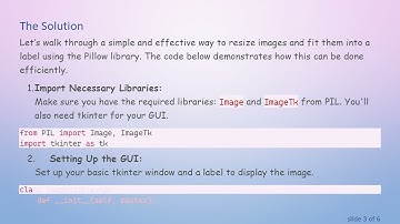 How to Enlarge an Image and Fit it into a Label Using PIL in Python