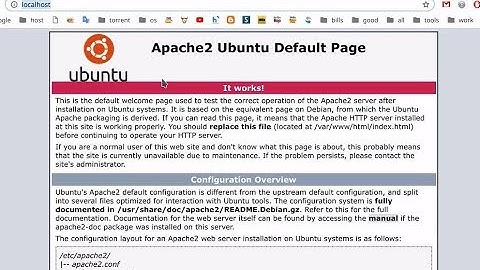 How to configure apache2 virtual hosts