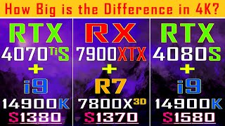 rtx 4070ti super   intel i9 14900k vs rx 7900xtx   ryzen 7 7800x3d vs rtx 4080s   intel i9 14900k ||