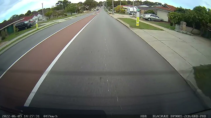 Mercedes GLB 250 auto braking incident along Gilbe...