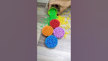 Satisfying Colorful Beads Sorting Asmr #satisfying #asmr #reversebeads