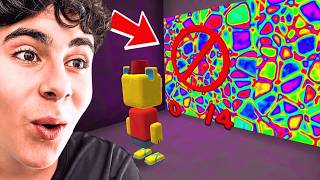 Süper Ayi Gi̇zli̇ Gökkuşaği Portali Buldu Çok Şaşirdi 😱🌈