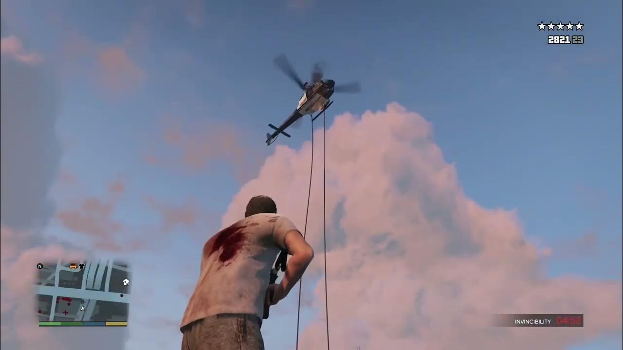 GTA 5 Trevor Taunting Gang Members And Tormenting Cops! YouTube