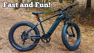 Powerful and Fast Electric Fat Tire Bike! So Much Fun!