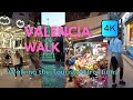 [4k] Valencia city center best attractions sightseeing walking tour