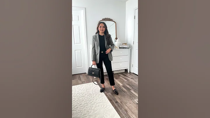 Blazer outfits with jeans! Petite fashion. Workwear. Neutral style. Smart casual. #office