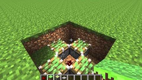 Minecraft:How to make a simple mob trap