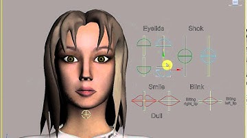 Facial Rigging with morph targets and controllers 3D Max