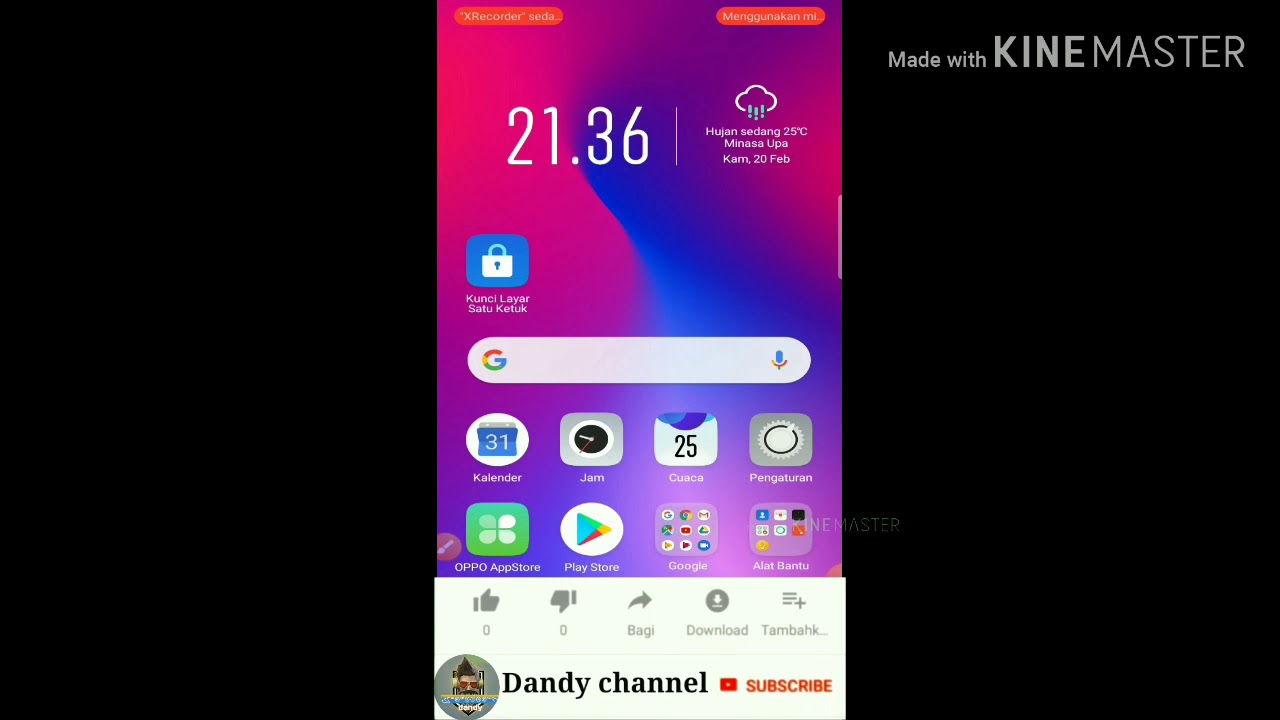 Cara ketuk dua kali layar Oppo a3s agar hidup tanpa