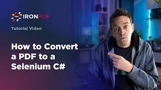 How to Read a PDF File in Selenium C# | IronPDF