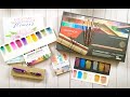 October Art Supply Haul  |   Daniel Smith Jean Haines Watercolor sets + Swatches