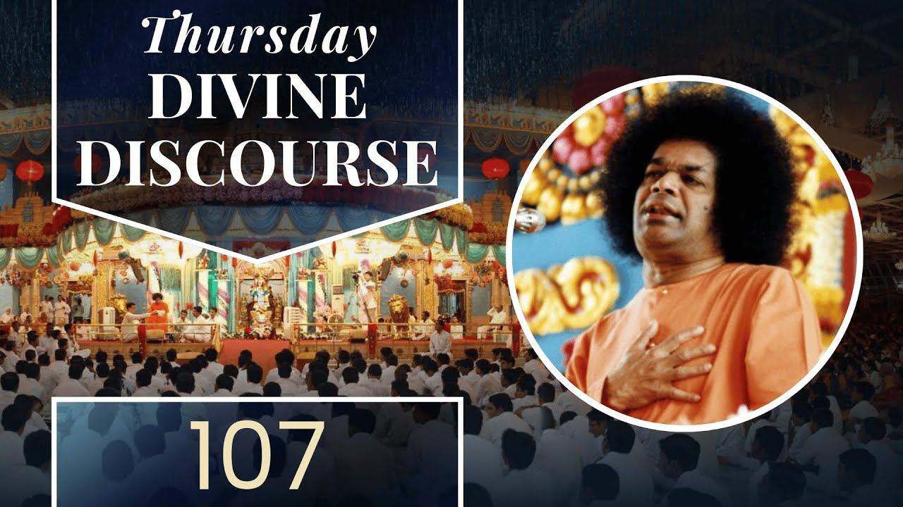 107 | Thursday Divine Discourse - January 1, 2003 (New Year)