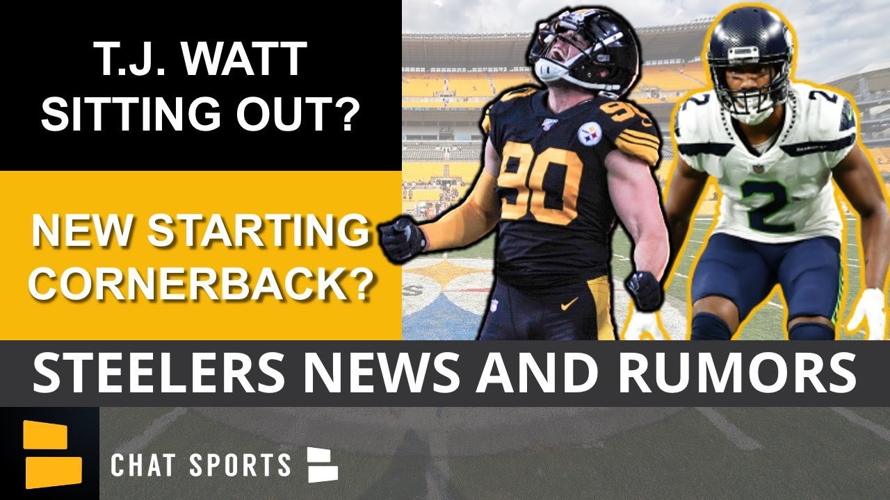 Steelers Rumors T.J. Watt Sitting Out Week 1 vs. Bills? + Ahkello Witherspoon Starting At CB