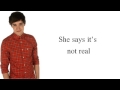 One Direction - She's Not Afraid ( Lyrics + Pictures )