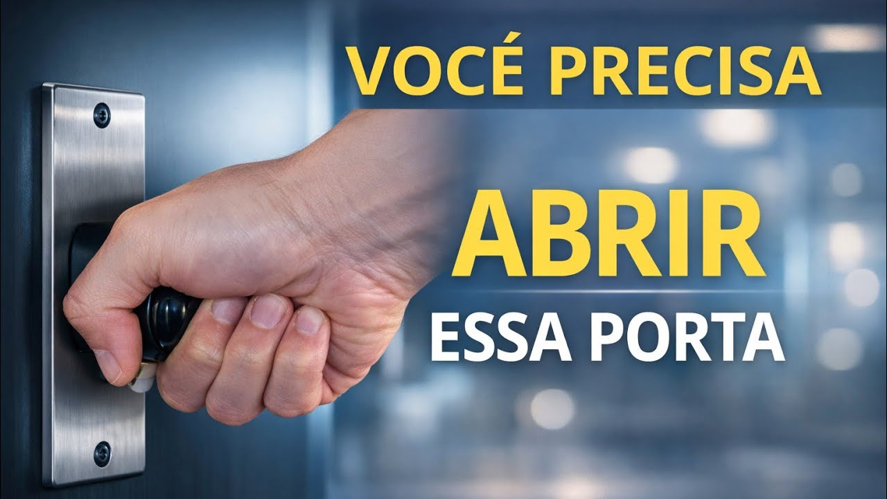 🔥CHEGOU A HORA DE ABRIR ESSA PORTA E FICAR LIVRE. DEUS QUER TE LEVAR PARA UM OUTRO NÍVEL.