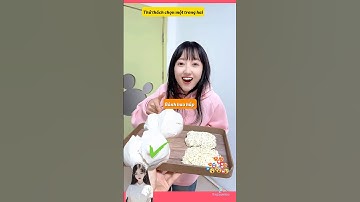 Thử thách chọn một trong hai món ăn bất kỳ để tạo ra món ăn cuối cùng độc lạ siêu zui #shorts #short