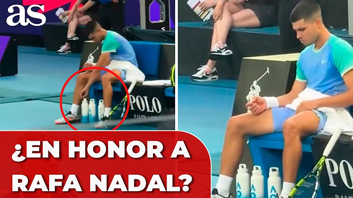 El GESTO de ALCARAZ que pone a llorar a los millones de FANS de RAFA NADAL