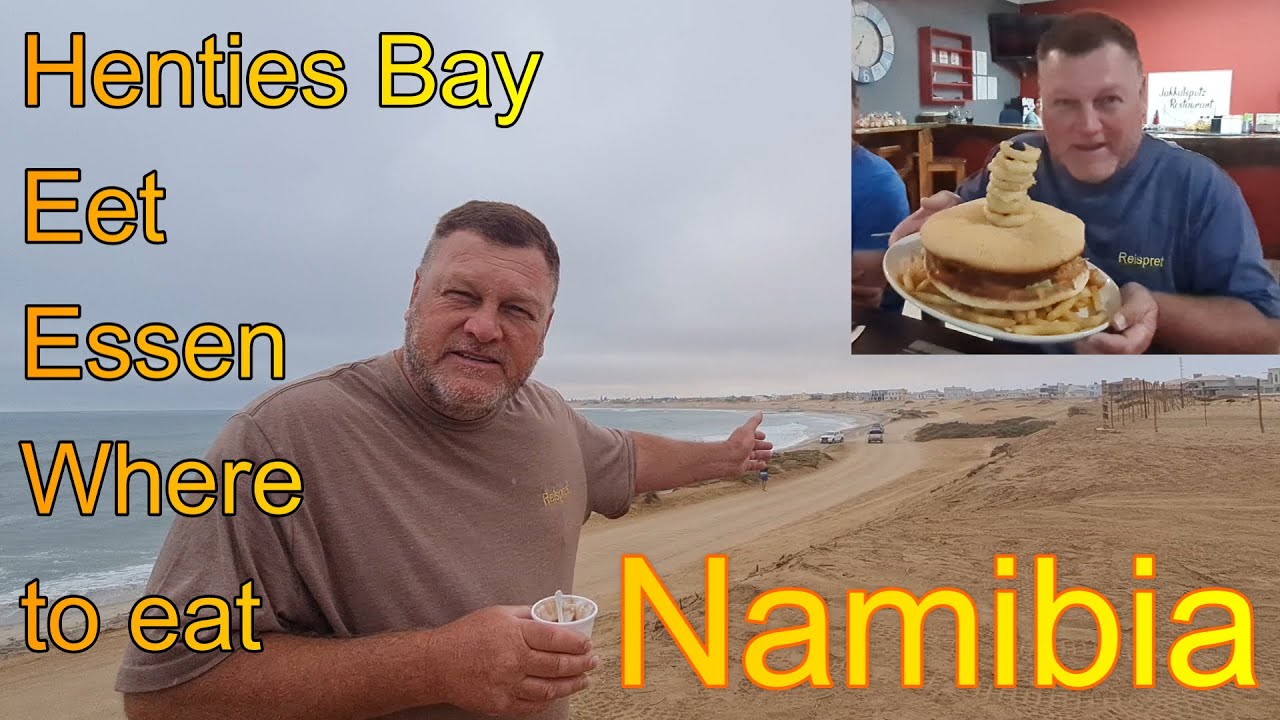 Namibia Henties Bay Eateries Restaurants Eetplekke Afrikaans, English und Deutsch