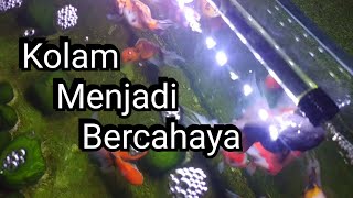 cara sambung ganti lampu kolam renang microbrite agar tidak short