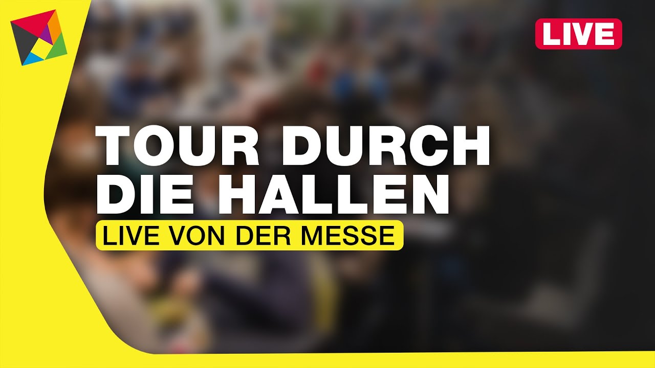 Tour durch die Hallen Tag 3 - Livestream von der SPIEL Essen 2025