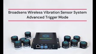 Wireless Vibration Sensors with Advanced Trigger Mode