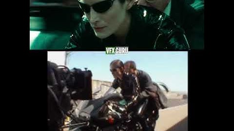 The Matrix Reloaded (2003) - Behind The Highway Fight Scene - Before/After VFX