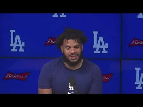 Dodgers postgame: Kenley Jansen corrected path to home plate, talks NL West race with Giants
