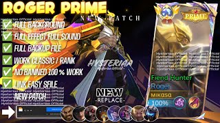 ROGER PRIME 2026 - UPDATE SCRIPT NO PASSWORD FULL EFFECT & SOUND