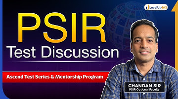 How to Improve Answer Writing in PSIR Optional? | Test Discussion with Chandan Sir