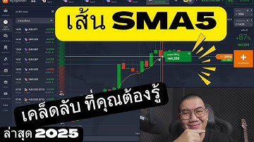 IQ OPTION เคล็ดลับการใช้งาน เส้นSMA5 ที่มือใหม่ต้องดู!!!