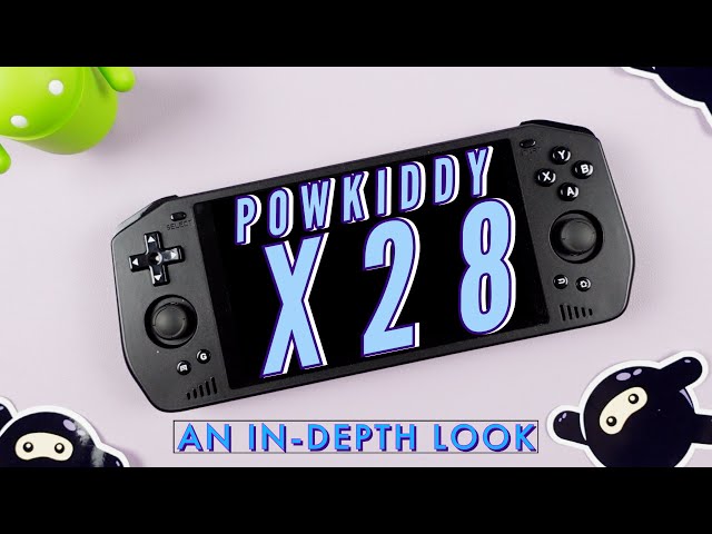 Powkiddy X28 | An In-Depth Look - The 5.5” T618 Handheld  (Unboxing, Teardown, Gameplay) class=
